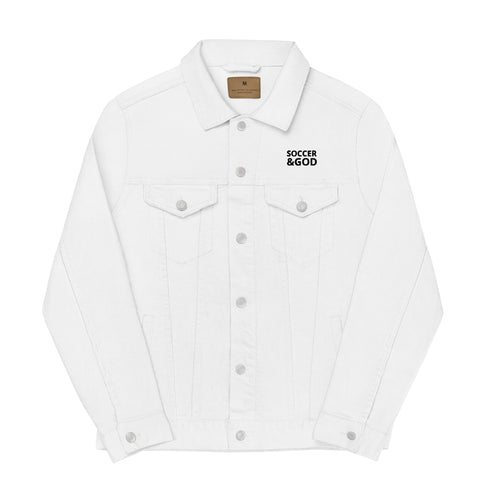 Soccer &God Onyx Denim Jacket